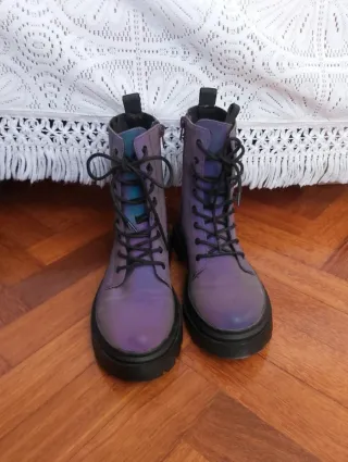 Zara Botas Iridiscentes - solo 2 usos (35'99€ orig