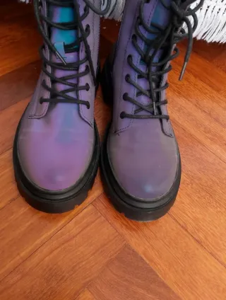 Zara Botas Iridiscentes - solo 2 usos (35'99€ orig