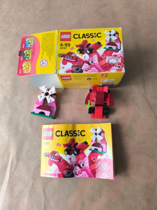 LEGO Classic 10707 Scatola di Mattoncini Rossi