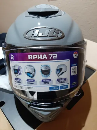 Casco HJC RPHA 72 Nardo Grey NUEVO