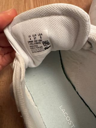 Zapatillas Lacoste Blancas