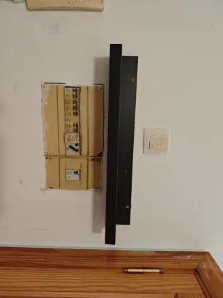 Baldas madera negra Ikea