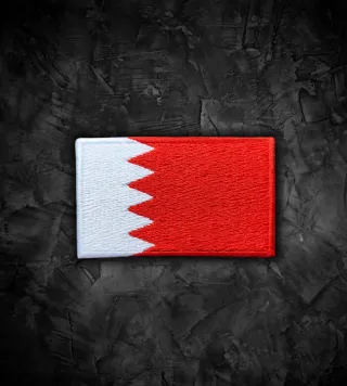 Baréin 🇧🇭 Parche bandera termoadhesiva