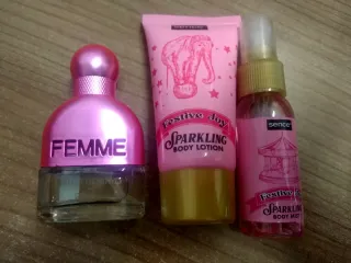 Lote Sence: Loción Corporal y Perfume