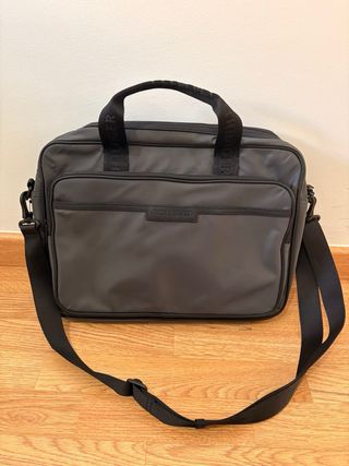 Portadocumentos Tommy Hilfiger Negro/Gris