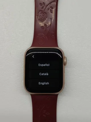 Apple Watch Series 4 40mm Oro/Rojo