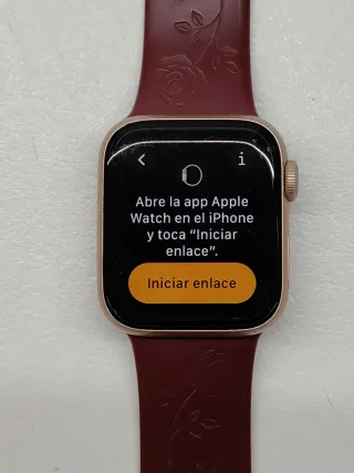 Apple Watch Series 4 40mm Oro/Rojo