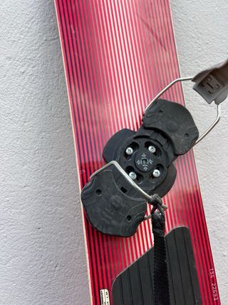 Tabla de Snowboard Roja Rayas