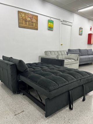 Sofá cama + cojines nuevo