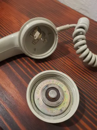 Teléfono años 80 Citesa color gris.