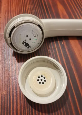 Teléfono años 80 Citesa color gris.