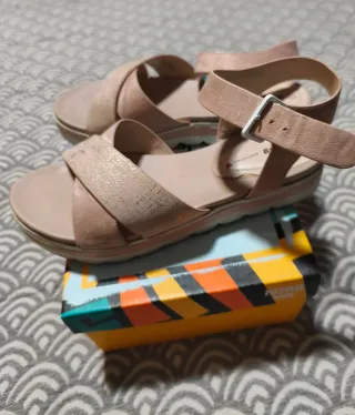 Sandalias Mustang Niña Rosa Nude Talla 36