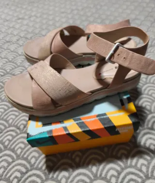 Sandalias Mustang Niña Rosa Nude Talla 36