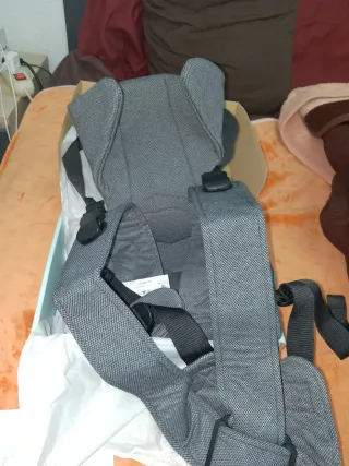 Mochila Portabebés Gris