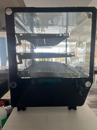 Vitrina tapas caliente doble piso