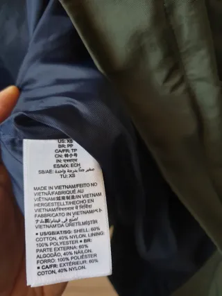 Chaqueta Amazon Essentials Verde