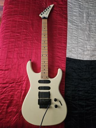 Guitarra Eléctrica Blanca