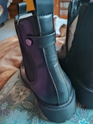 Botines Alta Moda Negros Nuevos