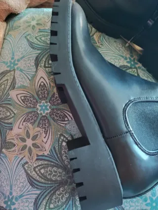 Botines Alta Moda Negros Nuevos