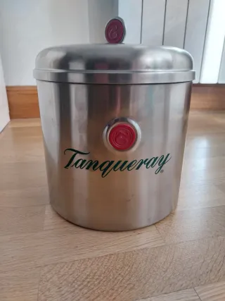 Cubitera Acero Tanqueray con Tapa