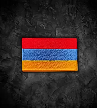 Armenia 🇦🇲 Parche bandera termoadhesiva
