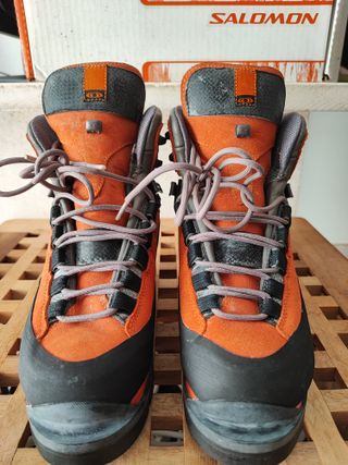 Botas de montaña Salomon Naranja/Negro