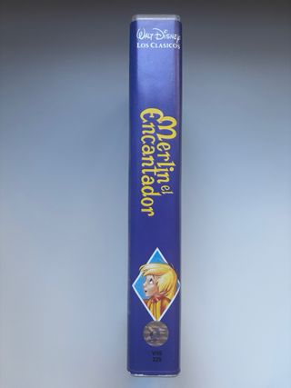 VHS Merlín el Encantador (Clásicos Disney)