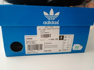 Zapatillas Adidas ZX500 Nuevas