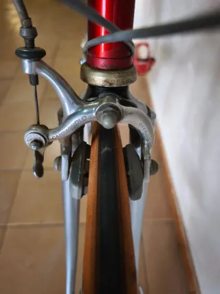 Bicicleta Carretera Macario Clásica Roja