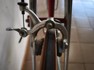 Bicicleta Carretera Macario Clásica Roja