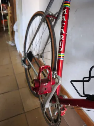 Bicicleta Carretera Macario Clásica Roja