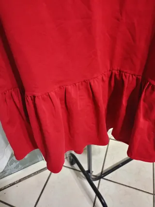 Vestito t-shirt Zara rosso corallo taglia unica