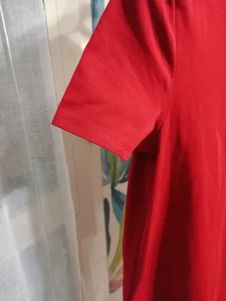 Vestito t-shirt Zara rosso corallo taglia unica