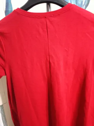 Vestito t-shirt Zara rosso corallo taglia unica