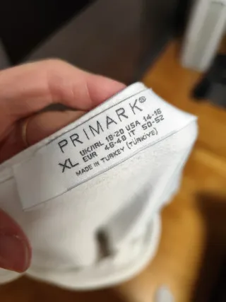 Body blanco talla XL