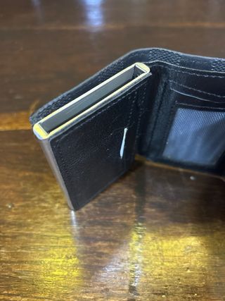 Cartera Louis Vuitton Negra Damier