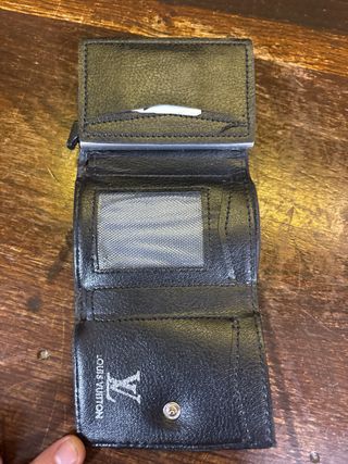 Cartera Louis Vuitton Negra Damier