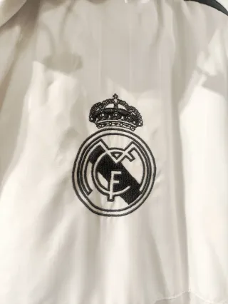 Chaqueta Real Madrid Adidas Blanca