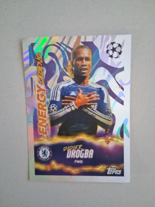 CROMO, TOPPS ENERGY LEGEND, DIDIER DROGBA, CHELSEA