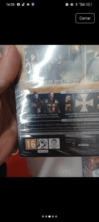 Videojuego PC Templario El Príncipe