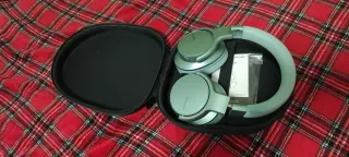Auriculares Diadema Verdes con Estuche