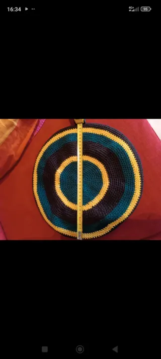 Cappello Rasta fatto a mano pura lana