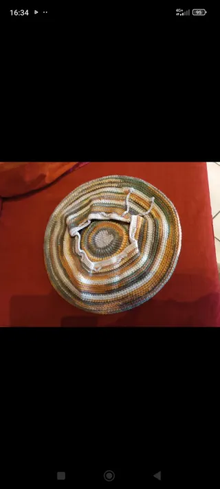 Cappello Rasta fatto a mano pura lana