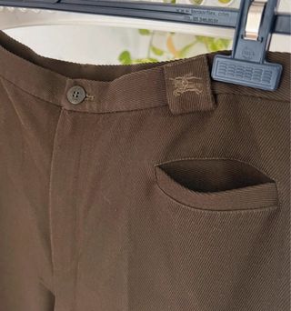 Pantalón vintage Burberry marrón
