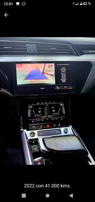 Audi E-Tron 55 con 42.000 kms año 2022