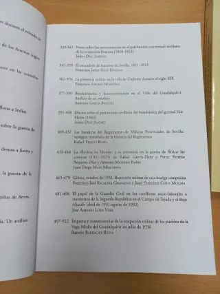 Historia y cultura Militar provincia de Sevilla