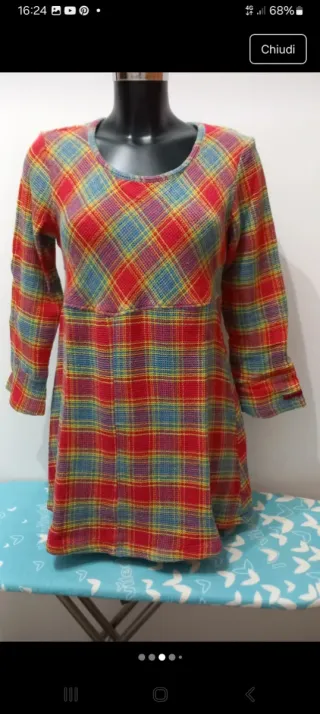 Vestito Miss Sixty a quadri