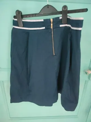 Falda Zendra Azul Marino