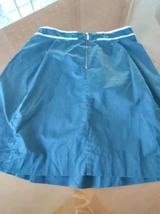 Falda Zendra Azul Marino