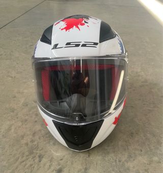 Casco Moto Integral Infantil LS2 Talla M Junior